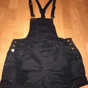 Overalls shorts